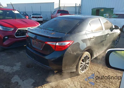 2015 Toyota Corolla S Plus z USA, uszkodzony, nr VIN 2T1BURHE8FC389017